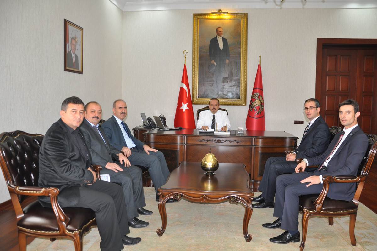 BÜRO MEMUR-SEN’DEN VALİ CANBOLAT’A ZİYARET