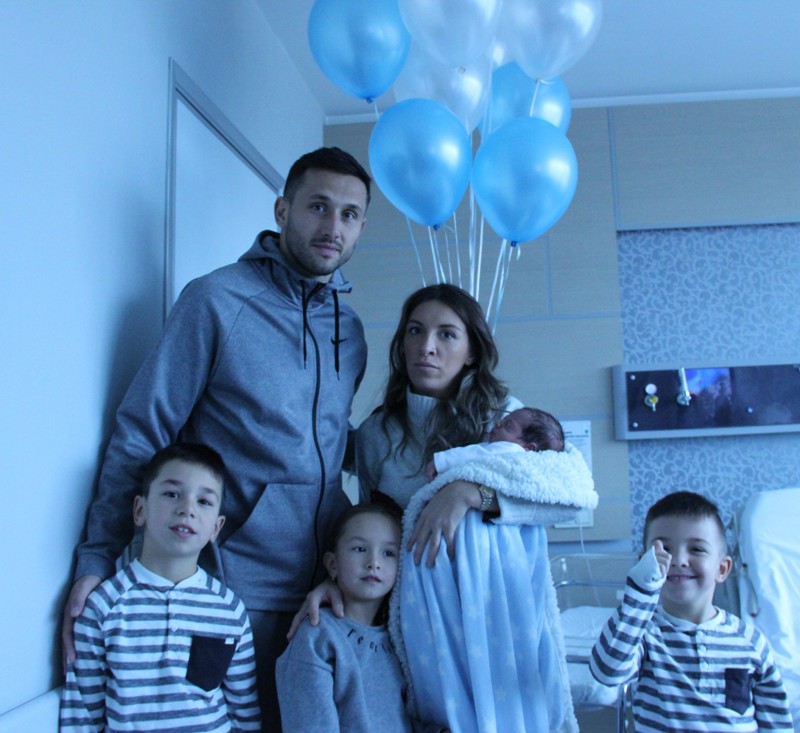 Vukovic, 4. kez baba oldu