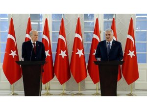 Yıldırım-Bahçeli görüşmesi