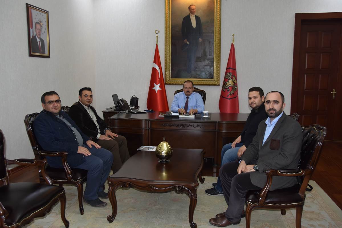 ERDEMLİ YÖNETİCİLER’DEN VALİ CANBOLAT’A ZİYARET