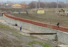 Değirmenözü deresine korkuluk