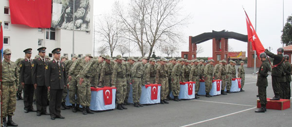 Konya'da 152 acemi er yemin etti