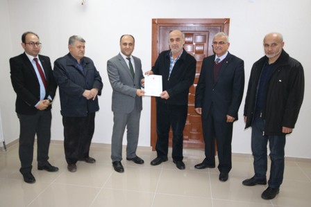 Beyşehir OSB’de ilk tapu sevinci