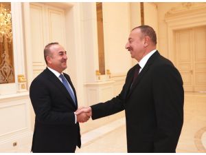 Dışişleri Bakanı Çavuşoğlu Azerbaycan'da