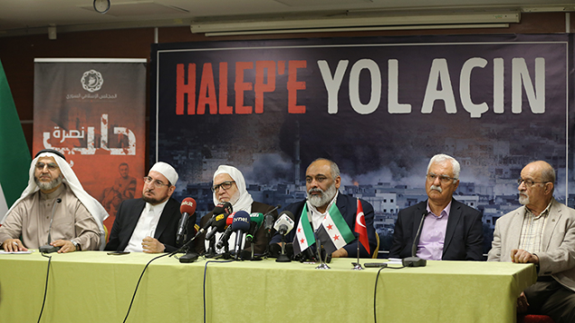 Halep'e Yol Açın" Kampanyası