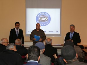 Hadim'de servis şoförlerine trafik eğitimi