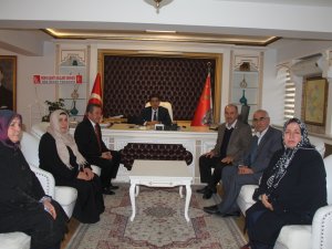 Şehit Ailelerinden Yaman’a ziyaret