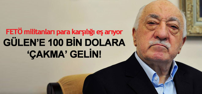 Teröristbaşına 100 bin dolara 'çakma' gelin