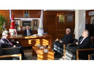 Cem Vakfı Genel Müdürü Kaçan'dan Başkan Aydın'a ziyaret