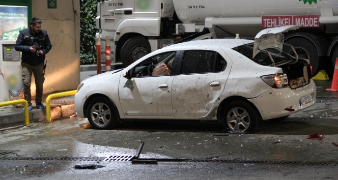 Çağlayan'da benzinliğe bombalı saldırı!