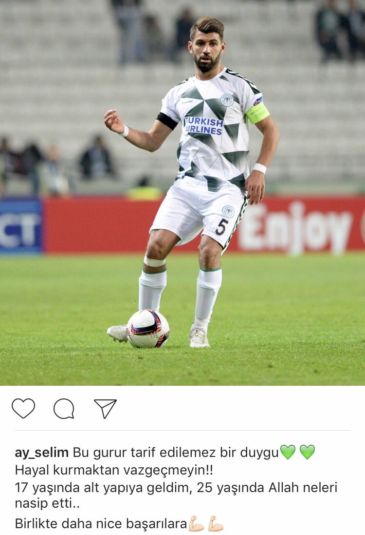 Selim, gurur duyuyor