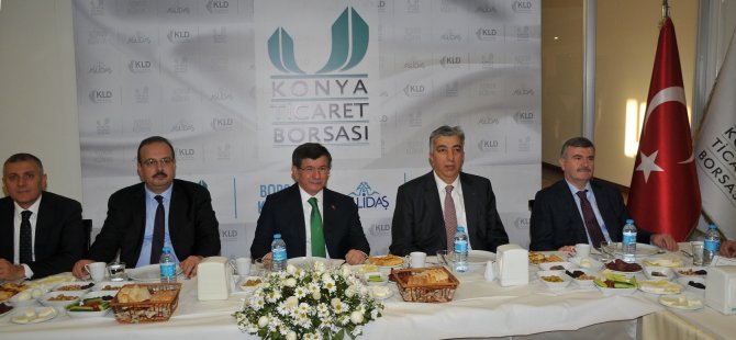 Davutoğlu, KTB'yi ziyaret etti