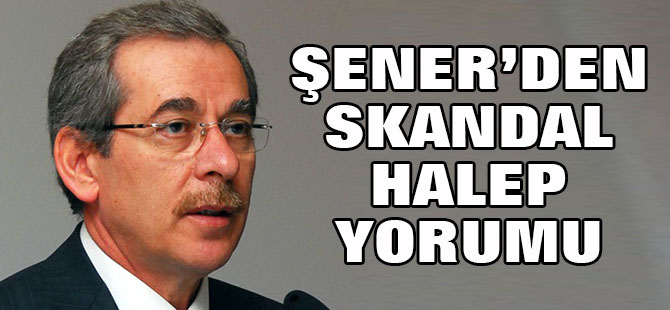 Abdüllatif Şener'den skandal 'Halep' paylaşımı!