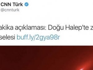 CNN Türk'ten tepki çeken haber paylaşımı