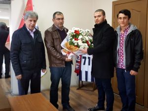 Çetin'den Emniyet Müdürü Çorumlu'ya ziyaret etti