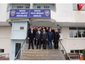 İncesu Emniyet Müdürlüğüne moral ziyareti