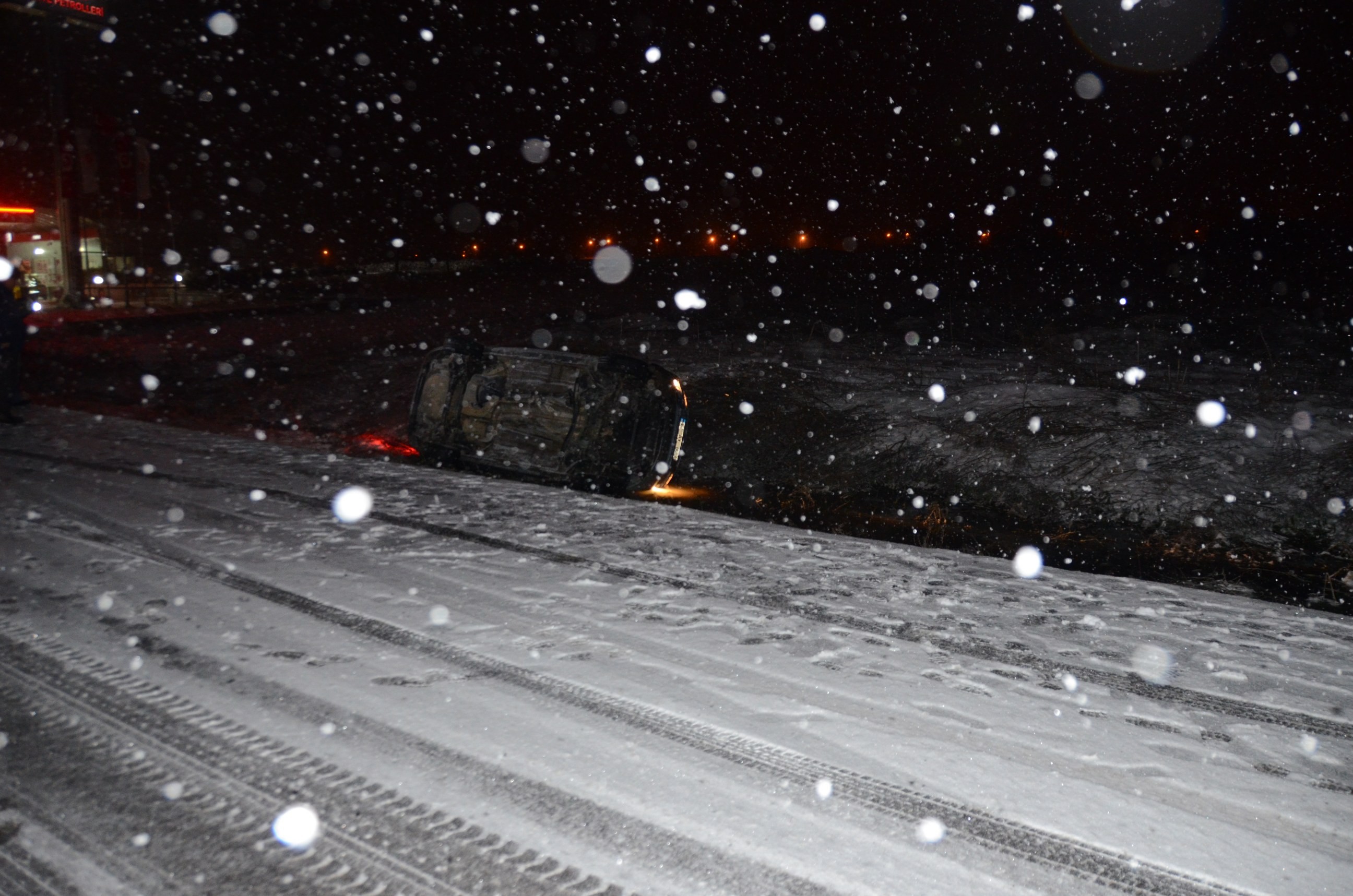 Konya'da ulaşımda kar engeli