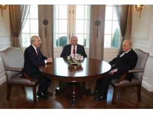 Yıldırım'ın Kılıçdaroğlu ve Bahçeli ile görüşmesi başladı