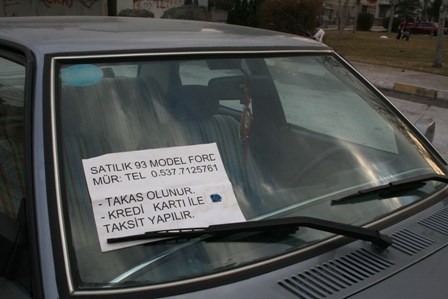 Kredi kartına 12 ay taksitle otomobil