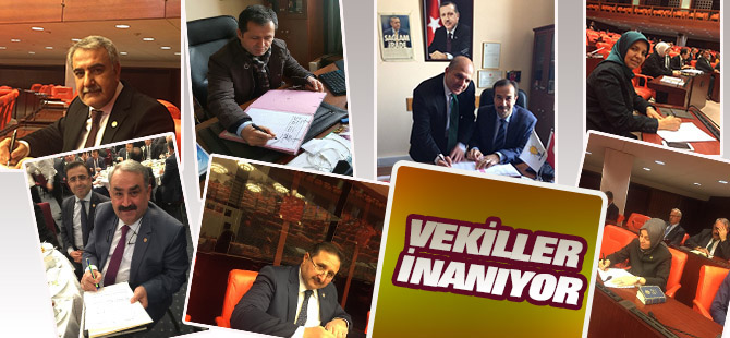 Konyalı vekiller inanıyor