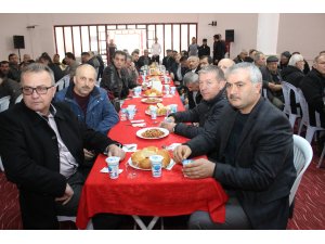Bozkır Kaymakamı Demir’e veda yemeği