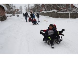 Doğu Anadolu'da kar yağışı ve tipi