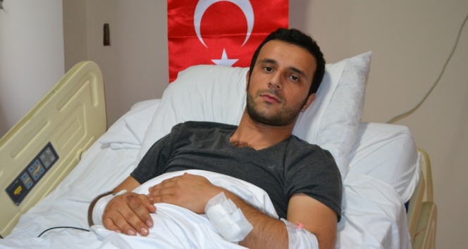 Yaralı polis hain terör saldırısında yaşadıklarını anlattı