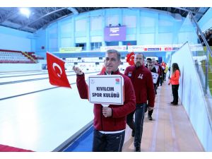 Curling müsabakaları, Erzurum'da başladı