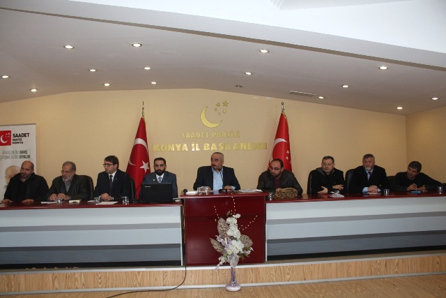 SP Konya İl Divan Toplantısı gerçekleştirildi