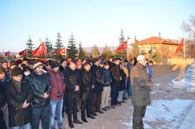 Ilgın’da gıyabi namazı kılındı