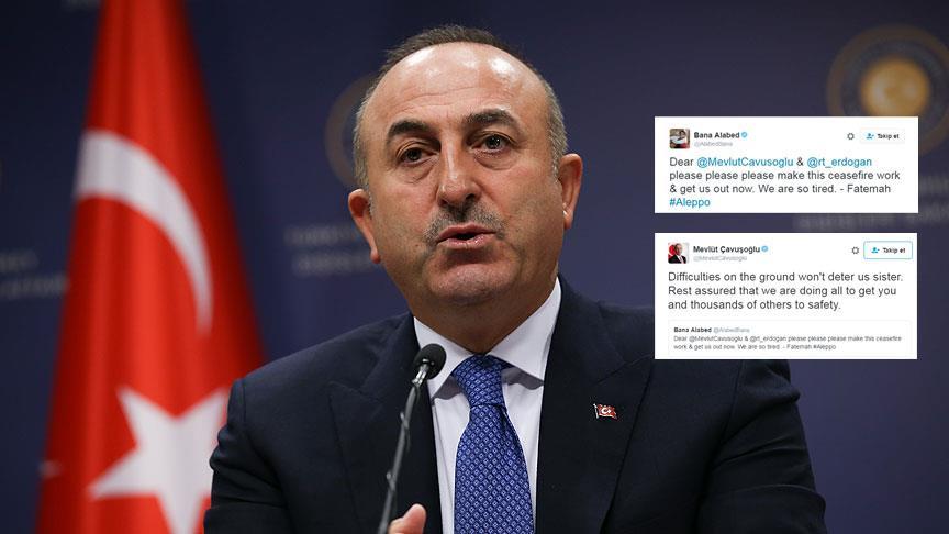 Halepli kızın Erdoğan ve Çavuşoğlu'ndan yardım istemesi