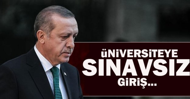 YGS kalkıyor, üniversiteye sınavsız giriş geliyor
