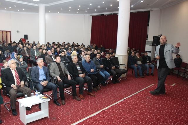 Talha Uğurluel Bozkır’da öğrencilerle buluştu