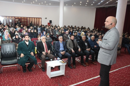 Talha Uğurluel Bozkır’da öğrencilerle buluştu