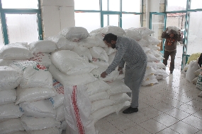 Halep'e 135 ton un gönderildi