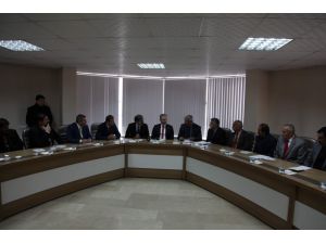 Vali Gül ziraatle ilgili koordinasyon kurulu toplantısına katıldı