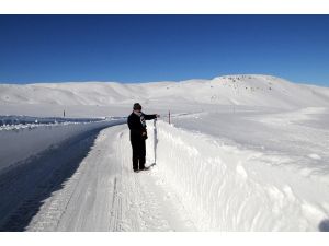 Hesarek Dağı kayakseverleri bekliyor