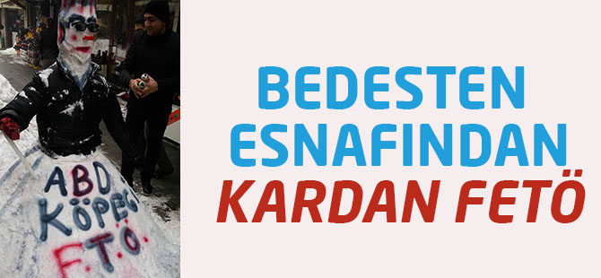 Bedesten esnafından 'Kardan FETÖ'