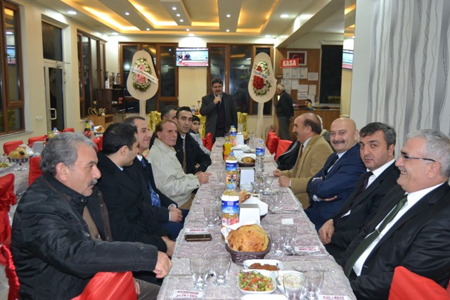 Kulu’da yöneticiler yemekte buluştu