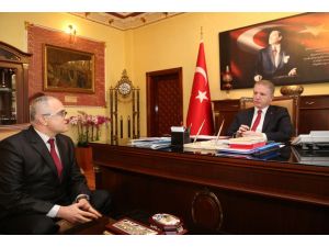 BİK Müdürü Karakaya'dan Vali Gül'e ziyaret