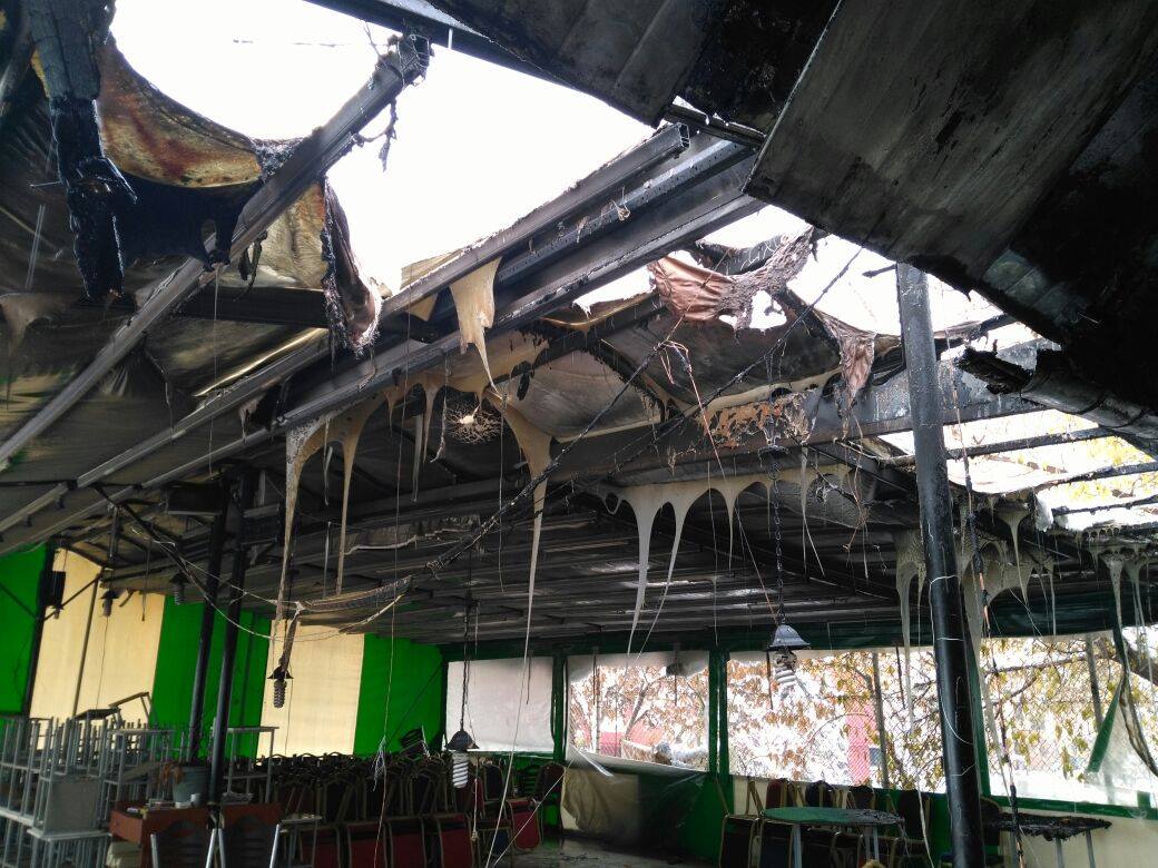 TSYD’de korkutan yangın