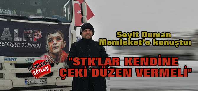"STK'lar kendine çeki düzen vermeli"