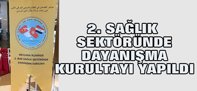 2. Sağlık sektöründe dayanışma kurultayı yapıldı