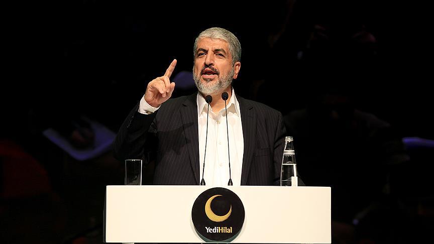 Halid Meşal'den Türkiye'ye teşekkür