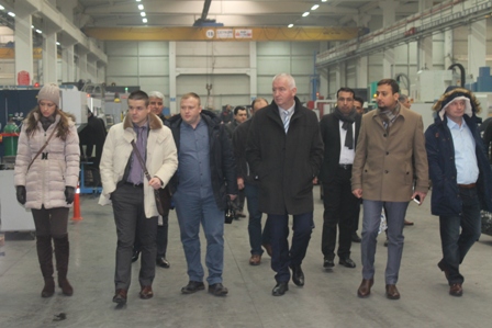 Bosnalı heyet Şakalak tesislerini gezdi