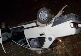 Seydişehir'de kaza: 2 yaralı