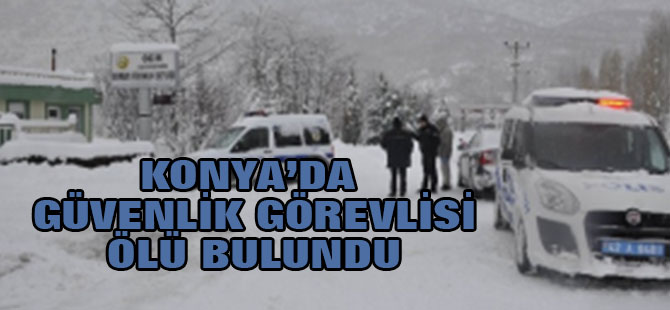 Güvenlik Görevlisi Çalıştığı İş Yerinde Ölü Bulundu