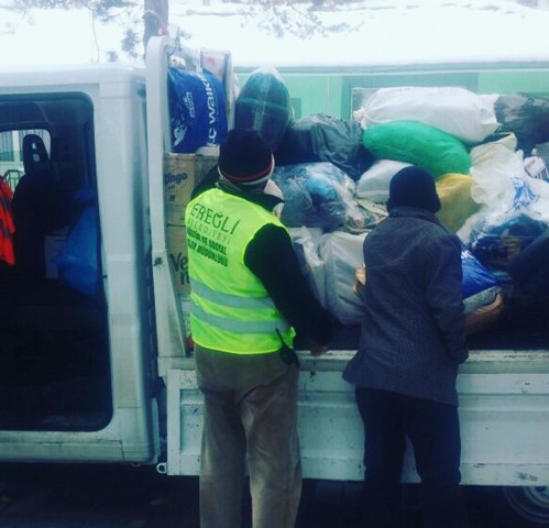 Ereğli’den  Halep destek büyüyor