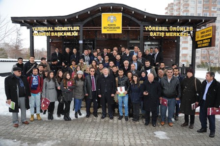 KONYA'DA, YÖRESEL ÜRÜNLER SATIŞ MERKEZİ AÇILDI