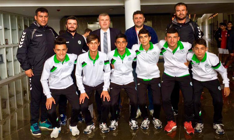 Konyaspor, U14 milli takımına 4 oyuncu gönderdi